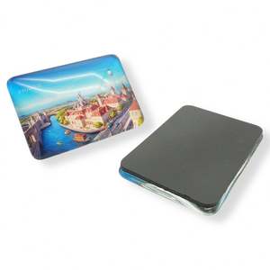 Aimant de réfrigérateur personnalisé en verre cristal des Maldives, motif animal, pour réfrigérateur - Product Image 3