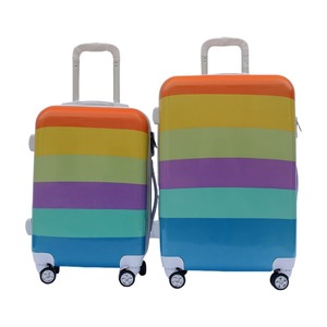 Juego de maletas con diseño de mariposa, maleta ligera con ruedas de 20 y 24 pulgadas para mujer, equipaje de mano con 4 ruedas y mango desmontable - Product Image 4