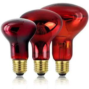 Huisdier Lamp Verwarming Infrarood Lamp Zwart Lamp Neodymium Lamp R63 30w40w60w R80 100W R95 150W