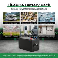 Batterie LiFePO4 au phosphate de fer et de lithium 48V 5,52 kWh, cycle profond, grade A, BMS intelligent, application Bluetooth, haute capacité