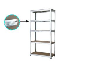 <span class=keywords><strong>De</strong></span> servicio pesado <span class=keywords><strong>de</strong></span> acero <span class=keywords><strong>de</strong></span> Metal Rack 5 estantes <span class=keywords><strong>de</strong></span> almacenamiento <span class=keywords><strong>de</strong></span> <span class=keywords><strong>garaje</strong></span> casa <span class=keywords><strong>estanterías</strong></span> - Product Image 4