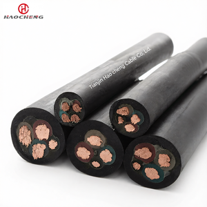 Cavo Flessibile Schermato in Gomma MZP 0.3/0.5KV per Alimentazione Trapano Elettrico Miniera di Carbone - Product Image 4