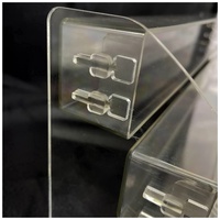 Organisateur de lunettes de soleil, étui de présentation transparent pour lunettes, plateau de présentation pour lunettes, cosmétiques, papeterie, petits accessoires