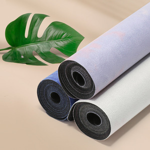 Nagudi daim caoutchouc écologique 183cm 1mm d'épaisseur Extra large silencieux antidérapant pliable tapis de <span class=keywords><strong>Yoga</strong></span> sangle de transport danse Pilates maison - Product Image 3