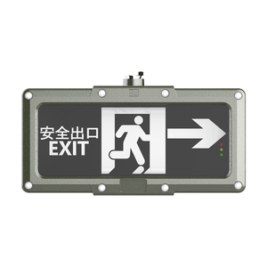 Túnel a prueba de explosiones IP66 Luces DE EMERGENCIA LED recargables montadas empotradas Señal de salida - Product Image 2