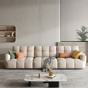 Divano Moderno a Tre Posti in Tessuto di Alta Gamma per Soggiorno - <span class=keywords><strong>Design</strong></span> Confortevole ed Elegante - Product Image 5