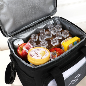 ถุงอาหารกลางวันแบบสองชั้นแบบพกพาสำหรับใช้ในสำนักงานกลางแจ้ง - Product Image 2