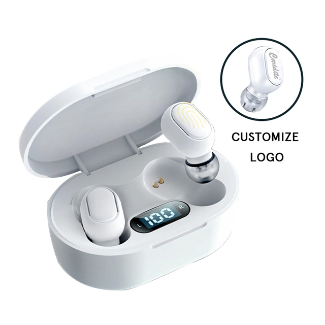 2023 Top Seller Wireless Earphone Oem/Odm New Product 5.0 Tws Earbuds Led Display Power Bank Headset Microphone Earphone