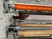 Machine de stratification et de refente à chaud YL-407 pour film conducteur TPU PET et ruban adhésif 30KW puissance 0-80 M/Min vitesse