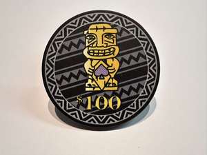 Juego de Fichas de Póker de Cerámica RTS 10g Tina Tiki Kings Día de Muertos 39mm con Logotipo Personalizado en Stock - Product Image 3
