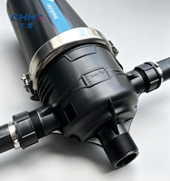 Filtre à disque à rétrolavage automatique noir pour système de préfiltration agricole – Vente chaude