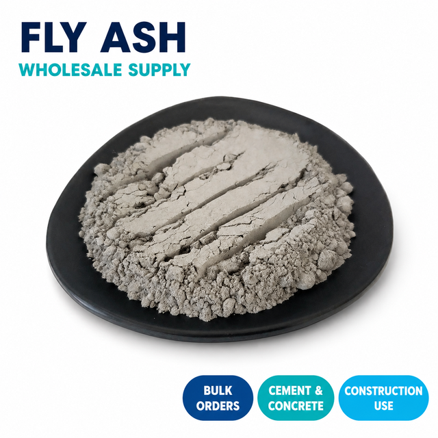 Wholesale Bulk Fly Ash for Cement Concrete and Construction Materials