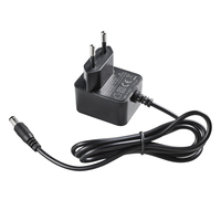 Adaptateur secteur 12W 5V 2A 6V 2A 12V 1A CE RoHS, alimentation à découpage pour éclairage LED, en matériau PC, à brancher