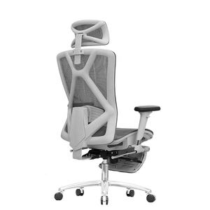 Sillas de oficina ergonómicas de malla reclinable con diseño de tela giratoria de alto precio ejecutivo ajustable para el hogar muebles al por mayor - Product Image 4