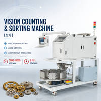 Compteur de pièces rotatif automatique haute vitesse 10 000 pièces/min avec vision, précision de 99,99 %, machine de tri optique, machine d'emballage