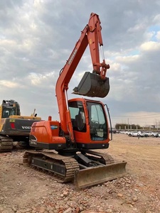 DOOSAN-Miniexcavadora de 7 toneladas, excavadoras de oruga originales de segunda mano coreanas DX75LC DX75, 8 toneladas - Product Image 4