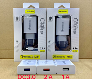 Uscita originale ad alta velocità Usb caricabatterie rapido Plug US EU per <span class=keywords><strong>iphone</strong></span> tipo c Micro telefono adattatore per caricabatterie - Product Image 3