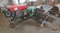 Machine de fabrication de briques en terre cuite à extrusion sous vide automatique DX avec moteur à bas prix