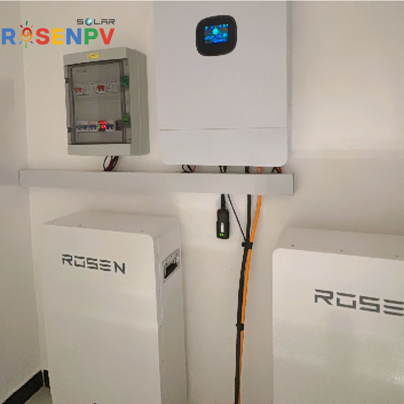 High Efficiency 5kwh 10kwh 15kwh Lithium Battery Work with De Ye Growatt Inverter for Rosen 5kw 10kw 20kw Hybrid Solar System · image 4