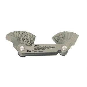 Ttake Thread Counter Feeler <b>Gauges</b> 0.05-1.00mm Precision <b>Measurement</b> <b>Tool</b> for Mechanical Repair - Product Image 2
