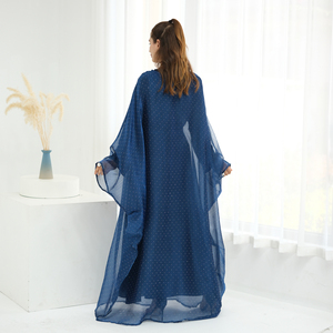 Abaya islamique 2025, vêtements pour femmes, abaya caftan brillant avec ceinture, robe intérieure et hijab, ensemble 3 pièces d'abaya, fournisseur B2B - Product Image 5