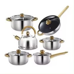 Ensemble de casseroles et poê<span class=keywords><strong>les</strong></span> en aluminium forgé antiadhésif 7 pièces, batterie de cuisine en marbre antiadhésif avec couvercle en verre - Product Image 6