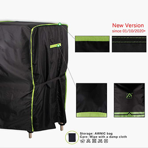 Fundas para Sillas y Mesas Apilables de Tela Oxford 420DPU, Impermeables y Resistentes al Polvo, Fundas para Muebles de Patio - Product Image 5