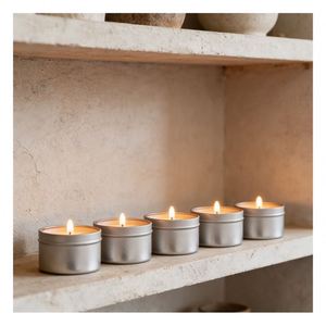 Refined Corporate <b>Candle</b> Gift Box Custom Branded Aroma Blend Retail Giveaway Presentation Series Program Deluxe - Product Image 4