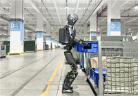 Новый интеллектуальный человекоподобный робот UBTECH Walker S1 для автоматизации промышленных процессов и перемещения грузов