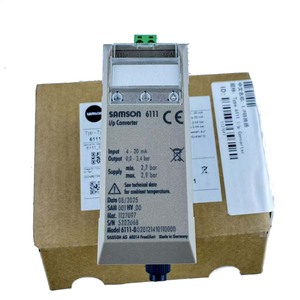 ตัวแปลงสัญญาณไฟฟ้าเป็นก๊าซช่องสัญญาณขาออก0–2.4บาร์ของแท้จากโรงงานรหัส6111-0020111410110000 - Product Image 3