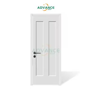 ประตูไม้โอ๊คสีทึบดีไซน์ทันสมัยสำหรับบ้าน - Product Image 5