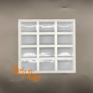 Early Riser nuovo Design stampo <span class=keywords><strong>in</strong></span> <span class=keywords><strong>Silicone</strong></span> <span class=keywords><strong>per</strong></span> uso alimentare <span class=keywords><strong>per</strong></span> la produzione di sapone rettangolo 12 barre oblungo stampo <span class=keywords><strong>per</strong></span> sapone <span class=keywords><strong>in</strong></span> <span class=keywords><strong>Silicone</strong></span> forniture <span class=keywords><strong>per</strong></span> la produzione di sapone - Product Image 5