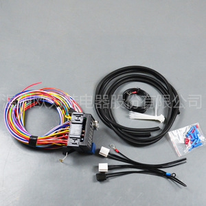 New Energy Vehicle Relay Fuse Box 12 V 12 Circuit Car <b>Electrical</b> System Upgrade <b>Kit</b> - Product Image 1
