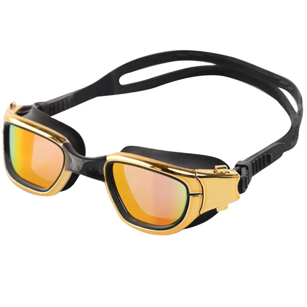 Gafas de natación ópticas 2022 Protección ocular antivaho de alta calidad Gafas de natación para adultos Mezcla de colores antifugas