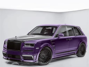 72Changes Nouveau kit carrosserie large haute performance pour Rolls Royce Cullinan avec pare-chocs arrière, capot moteur et extensions d'ailes - Product Image 2