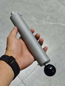 Ống tiêm nhôm 120ml dùng cho khuôn làm mồi câu cá bằng nhựa mềm, chất liệu Plastisol, có vòi khóa - Product Image 5