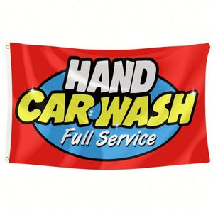<b>Hand</b> Car Wash 3x5 ft for Room College Dorm Bedroom Living Room Wall Tapestry Decor - Product Image 1