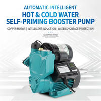 Pompa Booster Otomatis 220V Tugas Berat 1.5kW untuk Pasokan Air Rumah Tangga & Irigasi Kecil dari Besi & Baja Tahan Karat