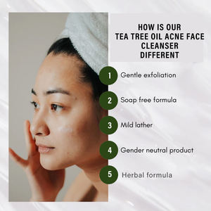 Coréen Purifiant Acné Soins Du Visage <span class=keywords><strong>Rose</strong></span> Tea Tree Riz <span class=keywords><strong>Eau</strong></span> Lumineux Visage Moussant Huile Nettoyant Gel Crème Nettoyant <span class=keywords><strong>pour</strong></span> Peau Sensible - Product Image 5