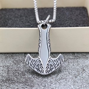 Colgante de Ancla de Acero Inoxidable yunique, Amuleto Temático, Joyería de Moda Unisex, Regalo para Combinar con Ropa - Product Image 2