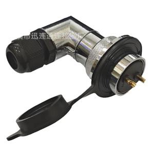 ปลั๊กอากาศยาน GX30DF30 M30 ขั้วต่อตัวผู้ตัวเมีย 2-10 พิน ผลิตจากโลหะผสมสังกะสี ชุบโครเมียม ชุบทอง หน้าสัมผัสทองแดง - Product Image 1