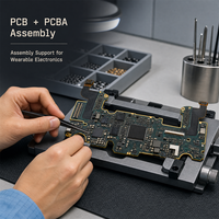 Fabricant de cartes mères HDI PCB PCBA pour lunettes VR/AR, projets d'électronique portable et de lunettes intelligentes