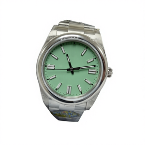 Montres de créateur mécaniques de haute qualité, cadran vert clair, vente flash - Product Image 1