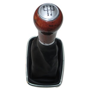 Car Gear <b>Shift</b> <b>Knob</b> 1J0 711 113EG Manual For FAW Volkswagen Toyota Wood Finish - Product Image 2