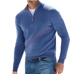 Pull-over confortable pour hommes avec tissu doux et design élégant parfait pour une tenue décontractée par temps froid assurant la chaleur - Product Image 2