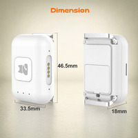 Collier de dressage intelligent 4G LTE étanche avec lumières colorées RingBell 2026 pour animaux de compagnie, traceur GPS LBS, mini-rastreador de mascotas