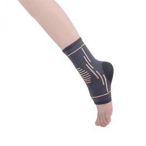 Cavigliera Compressiva Personalizzabile <span class=keywords><strong>con</strong></span> Logo, agli Ioni di Rame, per Rimozione Batteri, Mantenimento Asciutto e Supporto per Fascite <span class=keywords><strong>Plantare</strong></span> - Product Image 5