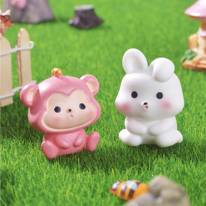 2024 nuevos doce signos del zodiaco chino dragón año regalo recuerdo modelo 3D resina lunar bebé juguete decoraciones pequeñas figuritas estatua - Product Image 4