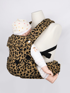 Marsupio Ergonomico per Neonati in Cotone con Stampa Leopardata, Porta Bebè Frontale e Posteriore, Fornitore di Fabbrica - Product Image 2