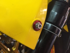 SOMOTO Taiwan Premium Under-Seat Compartment <b>Washers</b> | CNC Aluminum & SUS304 Stainless Steel | Vibrant PVD Finish - Product Image 5